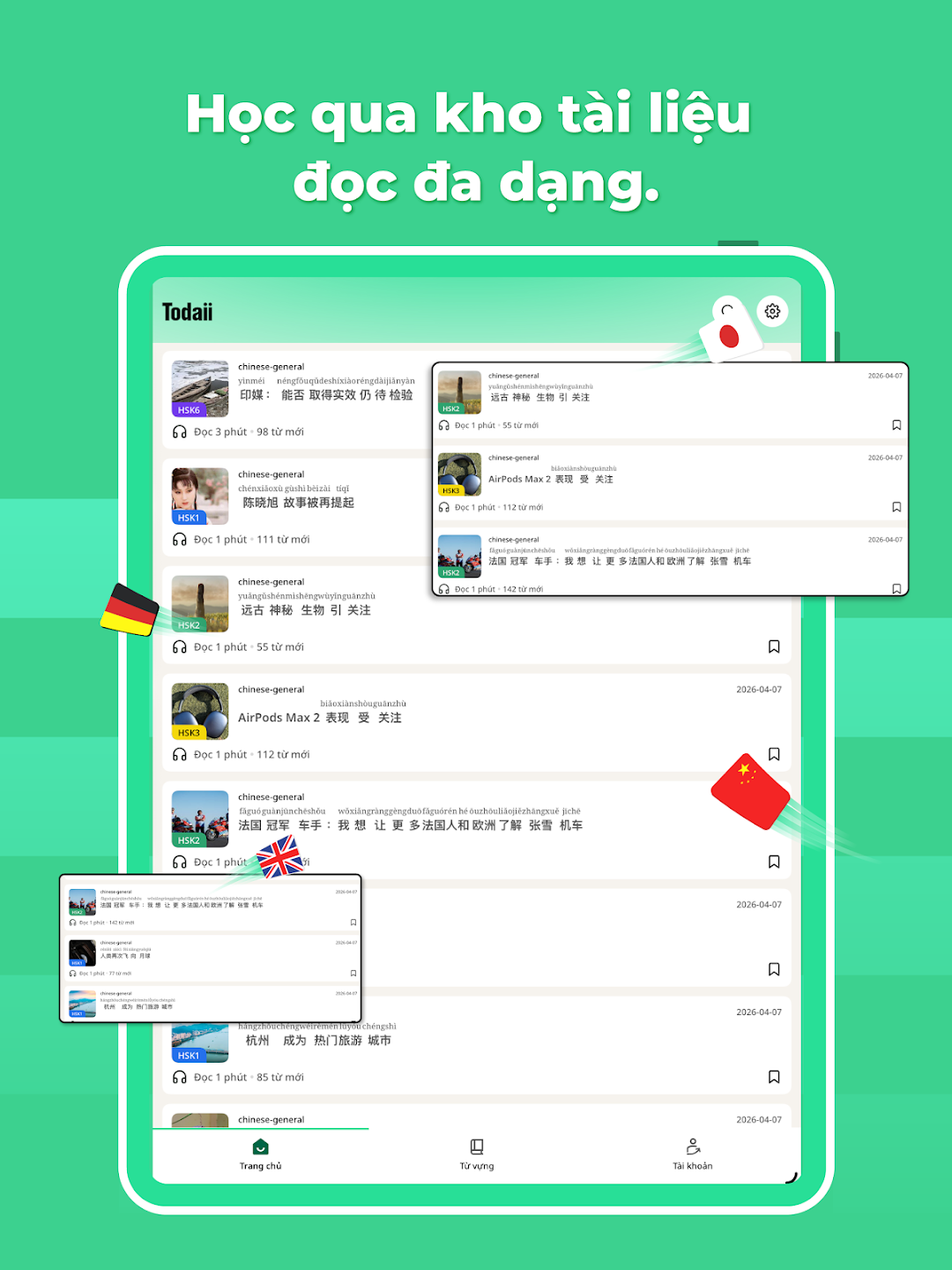 Reading app preview 2